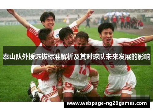 泰山队外援选拔标准解析及其对球队未来发展的影响